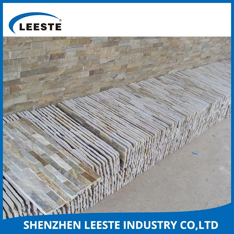 Factory Price Exterior Decoration Natural Cultural Stone A Variety Of Colors Customized Size Wall Slate