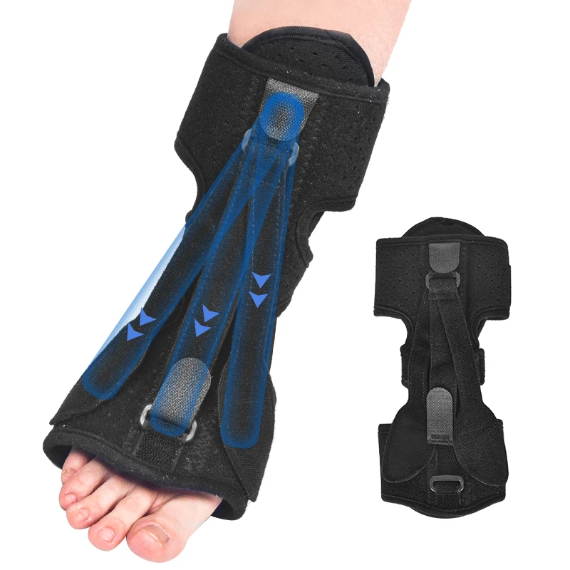 Sports Injury Ankle Support Brace Athletic Foot Support with Heel Pain Relief Protection