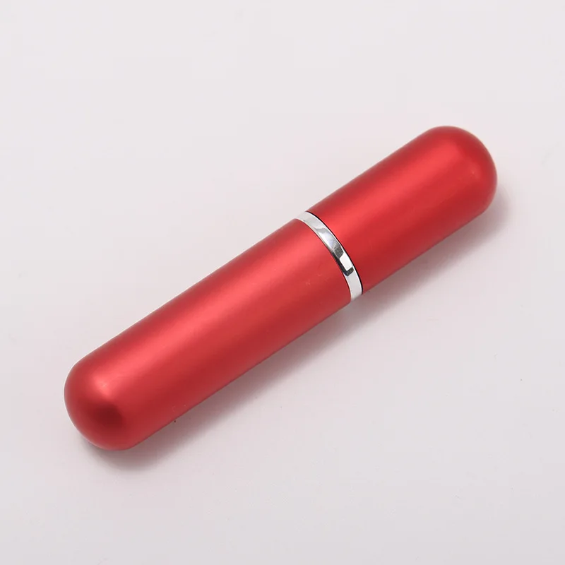 5ml Mini Spray Perfume Glass Bottle With Aluminum Enclosure Luxury Glass Perfume Bottle With Box