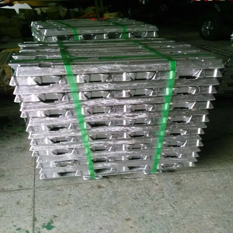 Aluminum Ingots Silver TIA Gray Series Color Pure Package CIF Origin Pallets Grade Price Chemical Product Min Delivery Place