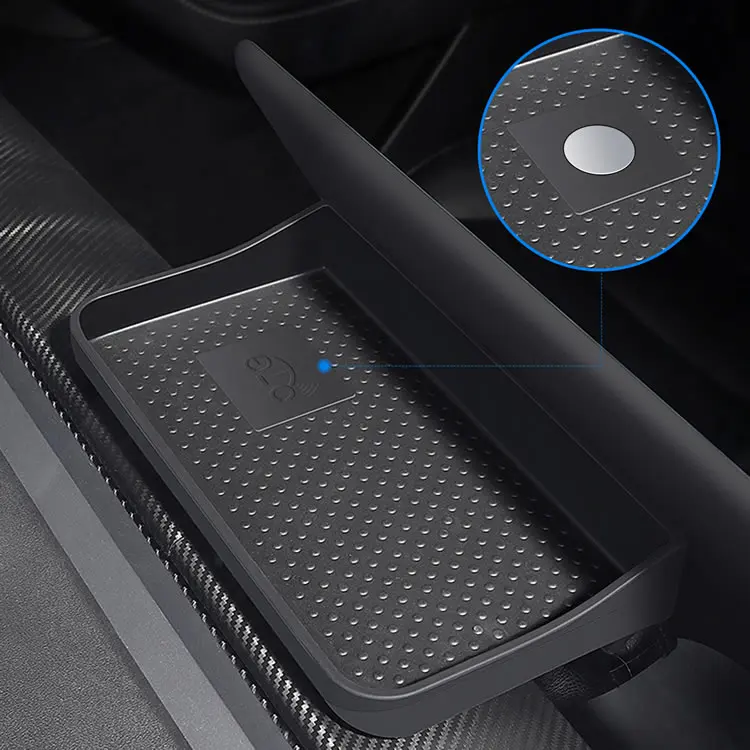 Direct Factory Center Screen Console Tray Organizer Silicone Behind Screen Storage Model 3/Y Tissue Holder