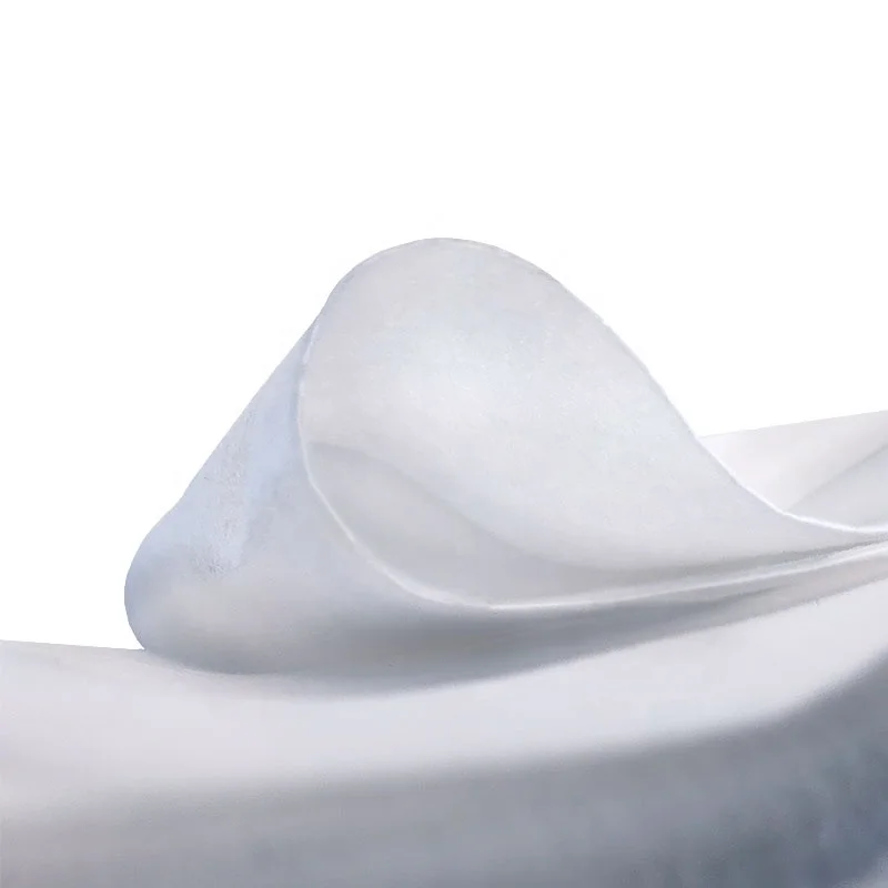 
sample cotton fiber spunlace nonwoven fabric rolls for hotel bath towels 