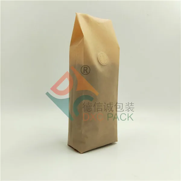 
250g renewable mono PE side gusset coffee bag 