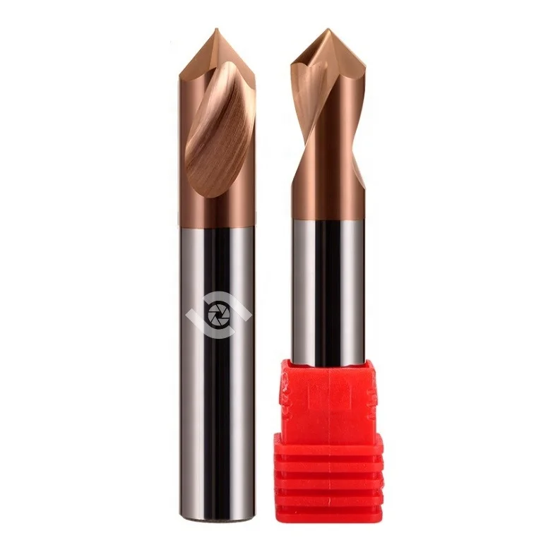 Hot Sale Factory price customized v tape slotting wood bits 0.5mm Cutter Diameter single flute Tungsten Carbide router bits