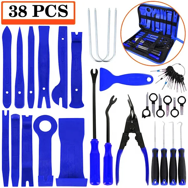 Panel trim dash audio car trim removal tool set