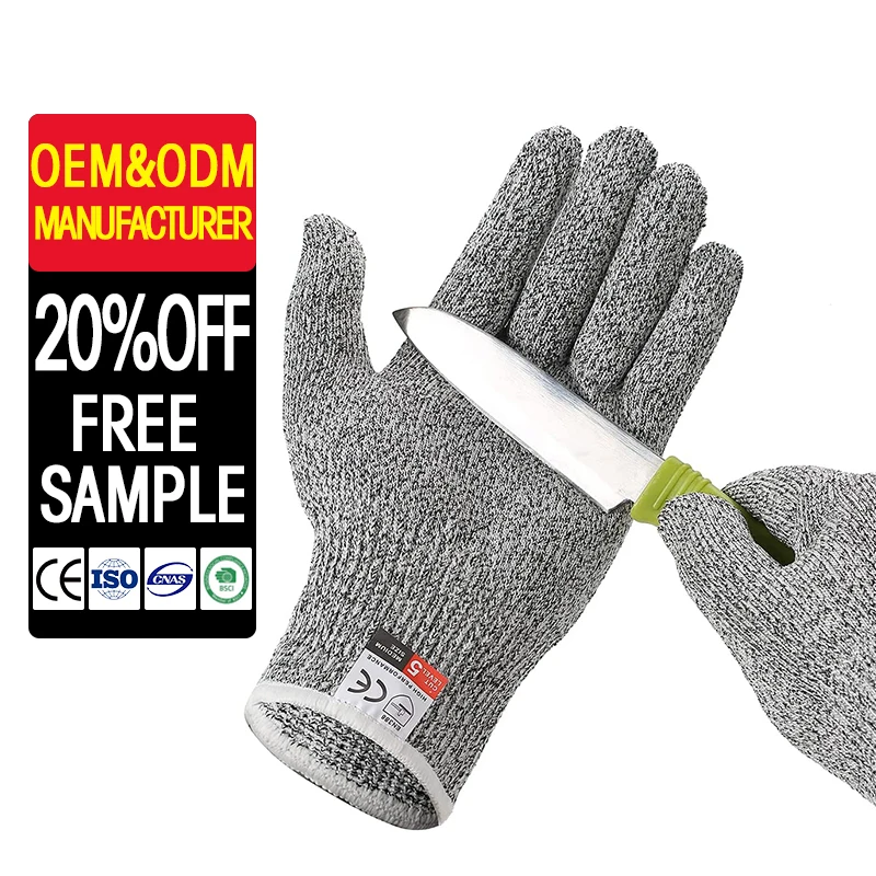 Перчатки с защитой от порезов перчатки для шеф-поваров 5 уровня EN388