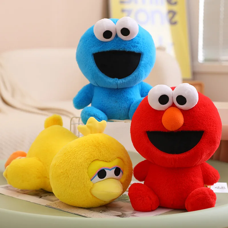 Sesame Street Plush Toys Stuffed Cookie Monster Big bird Figures plush toys For Birthday Gift