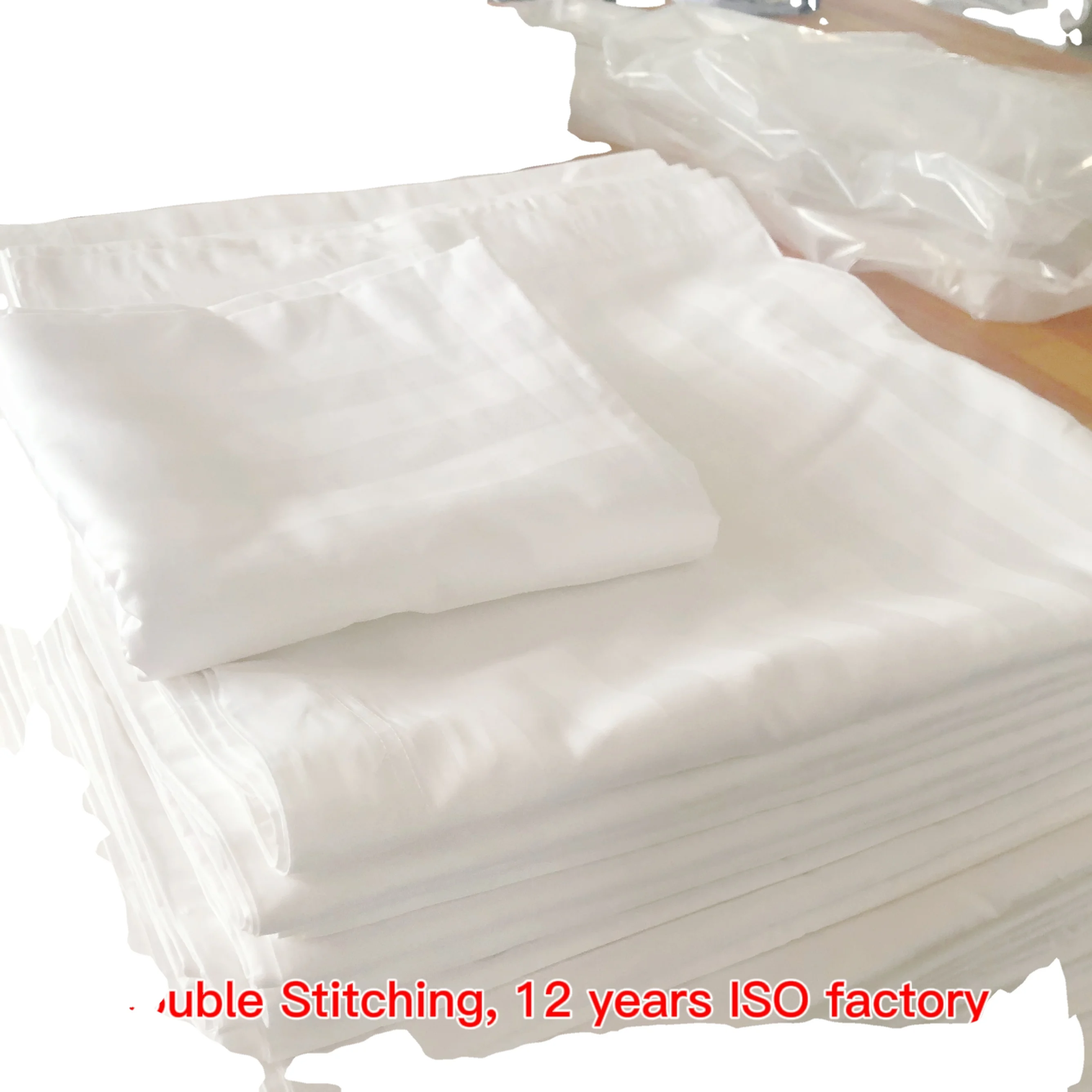 China Manufacturers Queen Size Cotton Bed Sheets Bad Sheet Cotton Bedding Set for Hotels and Hospitals