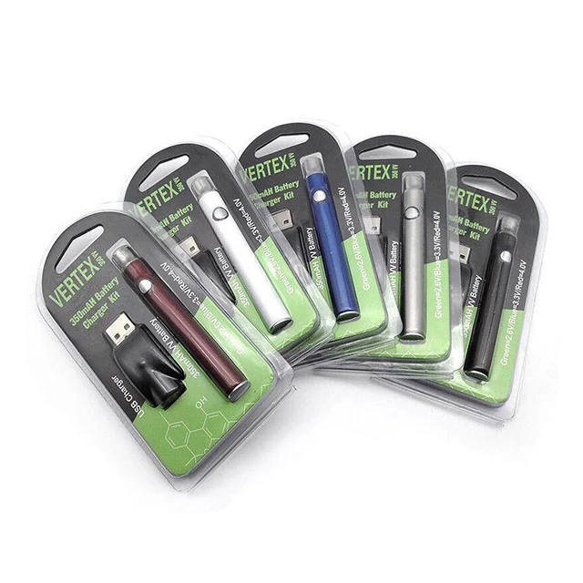 
High Quality Preheating Adjust Voltage Micro USB 400mAh 510 Cartridge Battery 