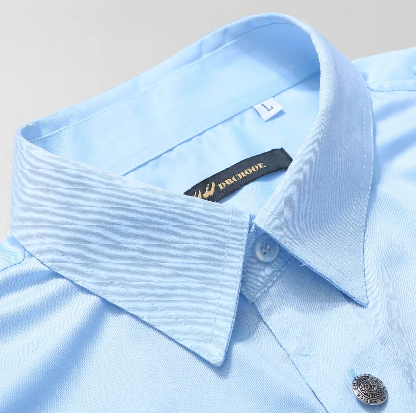 High quality button down custom mens long sleeve office uniform shirt with epaulets security shirt uniform