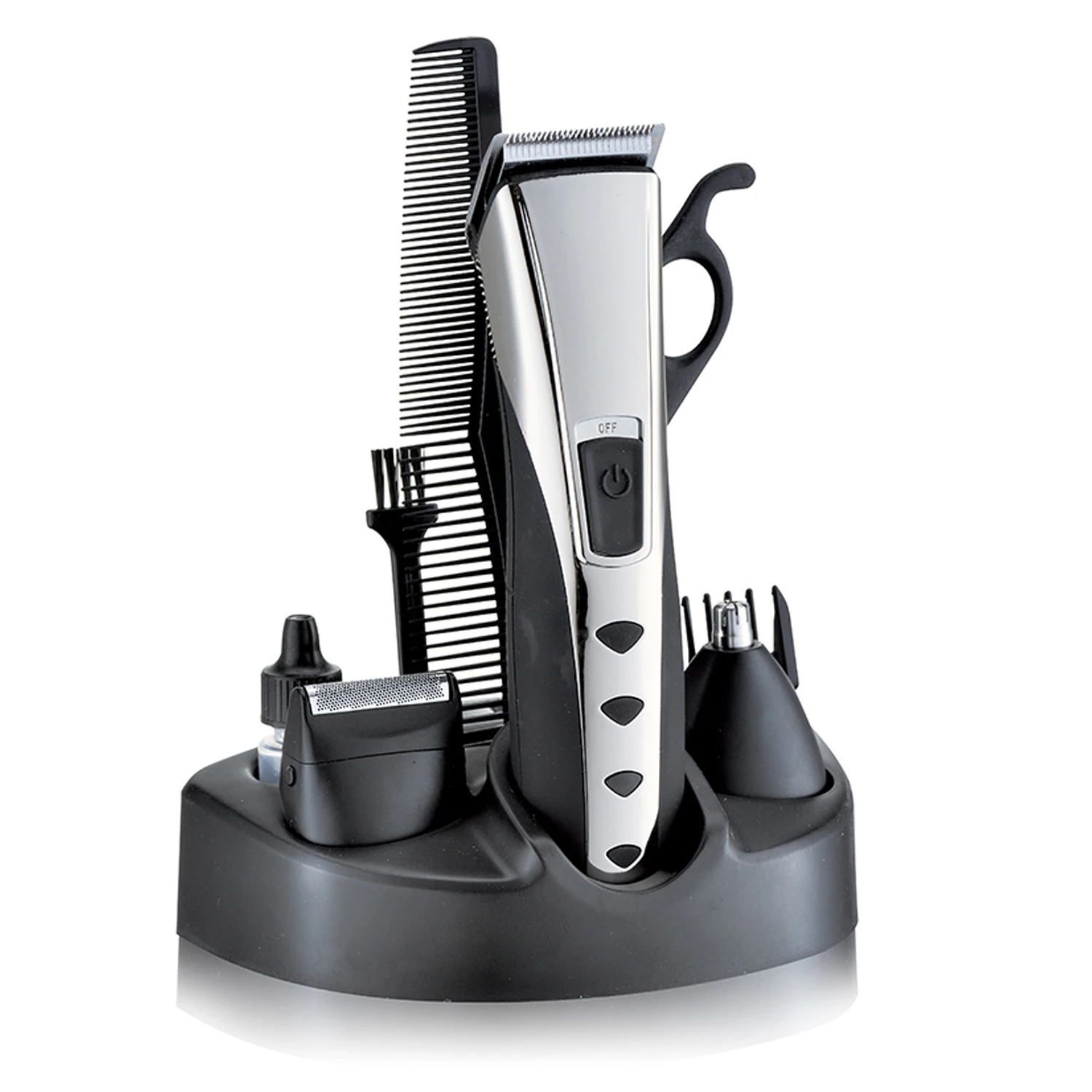 3 in 1 Multi functional Rechargeable Cordless Grooming Kit Hair Clipper Shaver Nose Trimmer for Men