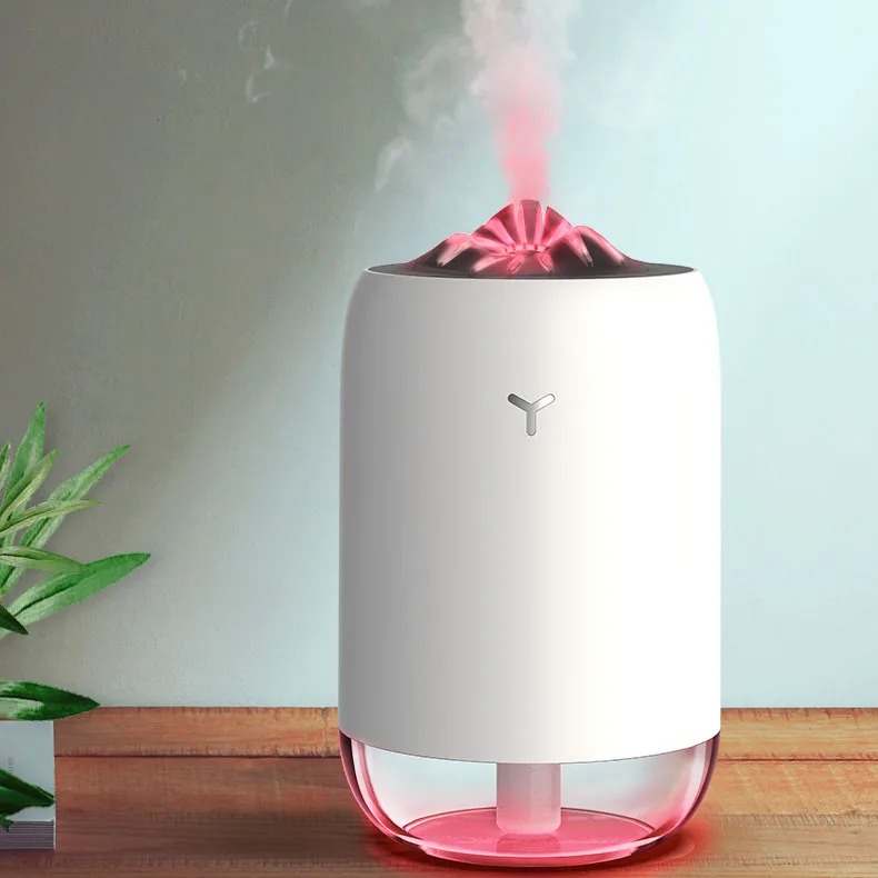 Mini Aroma Diffuser Portable 260ml Air Humidifier USB Cool Mist Sprayer Purifier With Colorful Soft Night Light For Baby Car