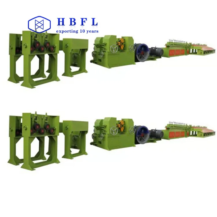 HBFL  fully automatic cold rolled ribbed steel wire production line