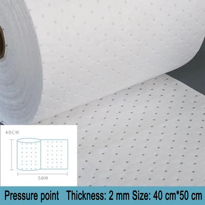 JM Factory Sells Well Breathable Comfortable 200-400Gsm 100% pp oil absorbent mat white oil pad spill mat