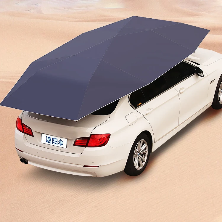 Remote Control Automatic Folding Car Cover Auto Car Sun Shade Umbrella tent