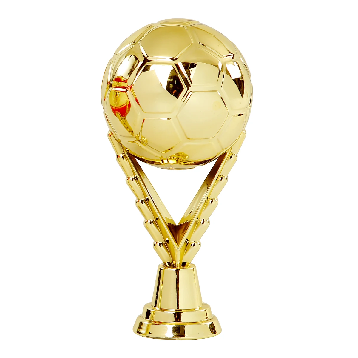 Лучшие продажи покрытые золотом футбольные топперы из АБС трофеи с индивидуальным заказом GZ75