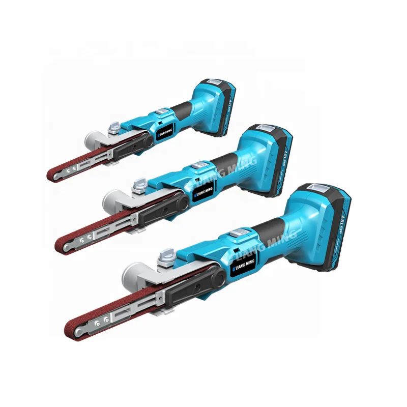 Electric Power Portable 18V lithium Battery Cordless Air Belt Sander Wood Floor Detail Sander model BS-L0318-2T