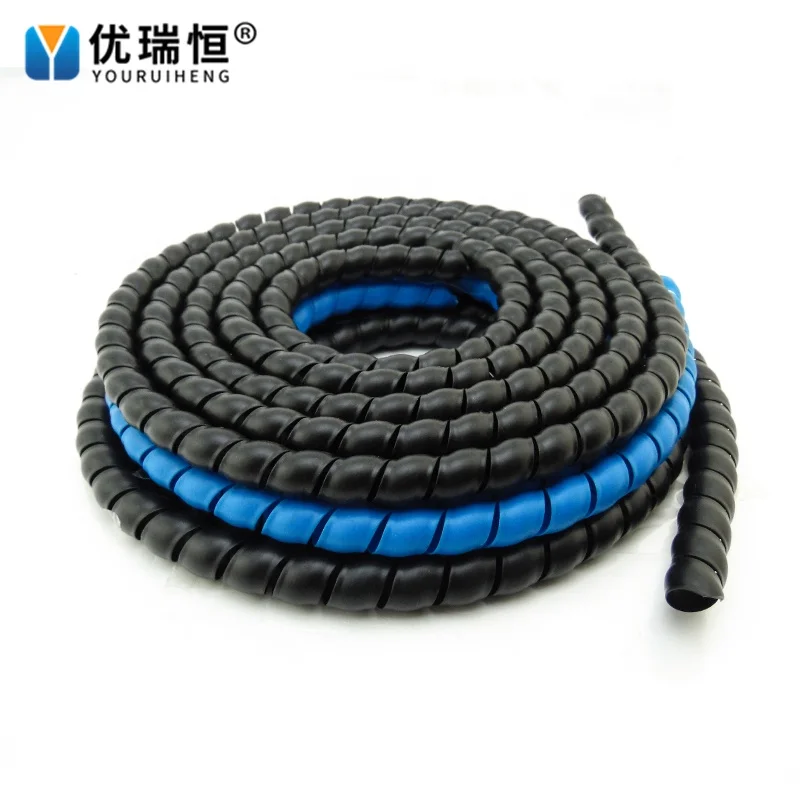 Customizable hose spiral protective sleeve