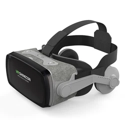 VR Headset Virtual Reality Headphones VR SHINECON  Movies Video Games 3D Glasses gaming  all in one vr