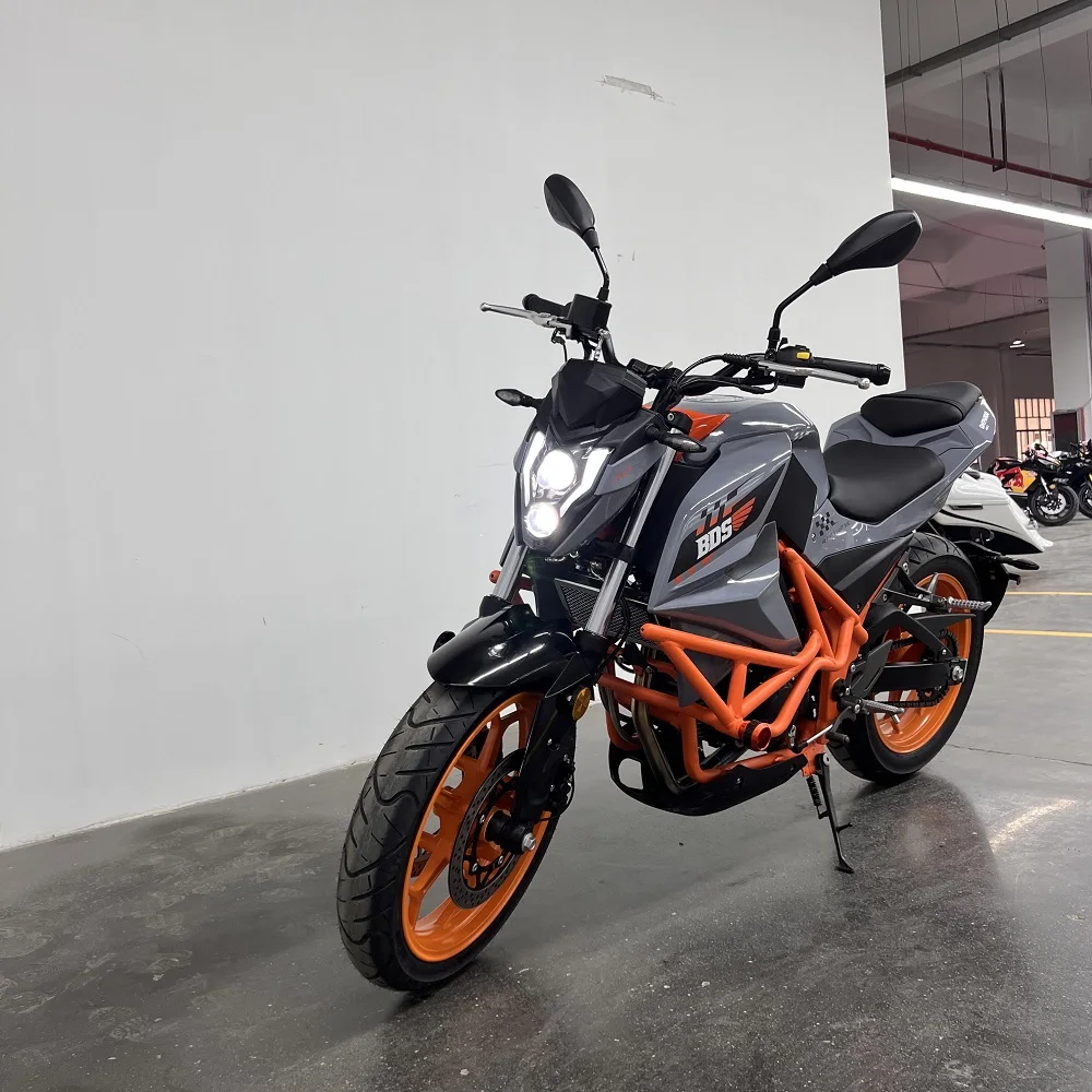 RACING MOTORCYCLE 1 Cylinder,4 stroke Air Cooled Electric+kick start double Disc brake single Disc brake Hydraulic Suspension
