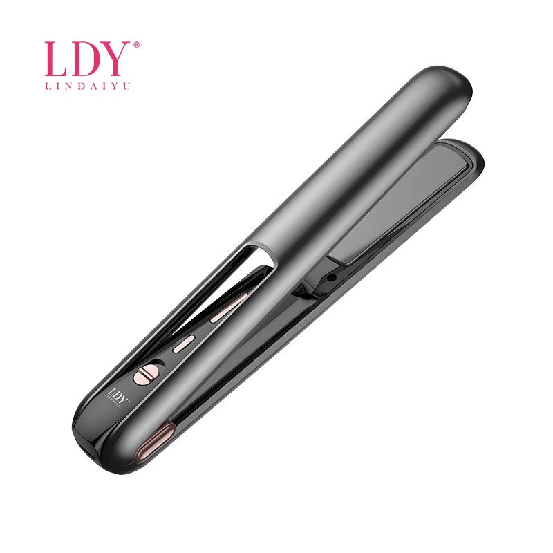 Custom Cordless Hair Styling tools Electric Hot Comb Hair Straightener with Comb Portable Wireless ionic Hair Straightener Brush