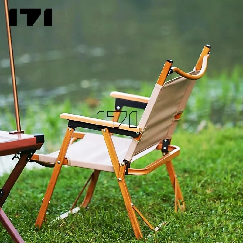 Ультралегкая уличная мебель Kermit Chair деревянное зернистое портативное кресло