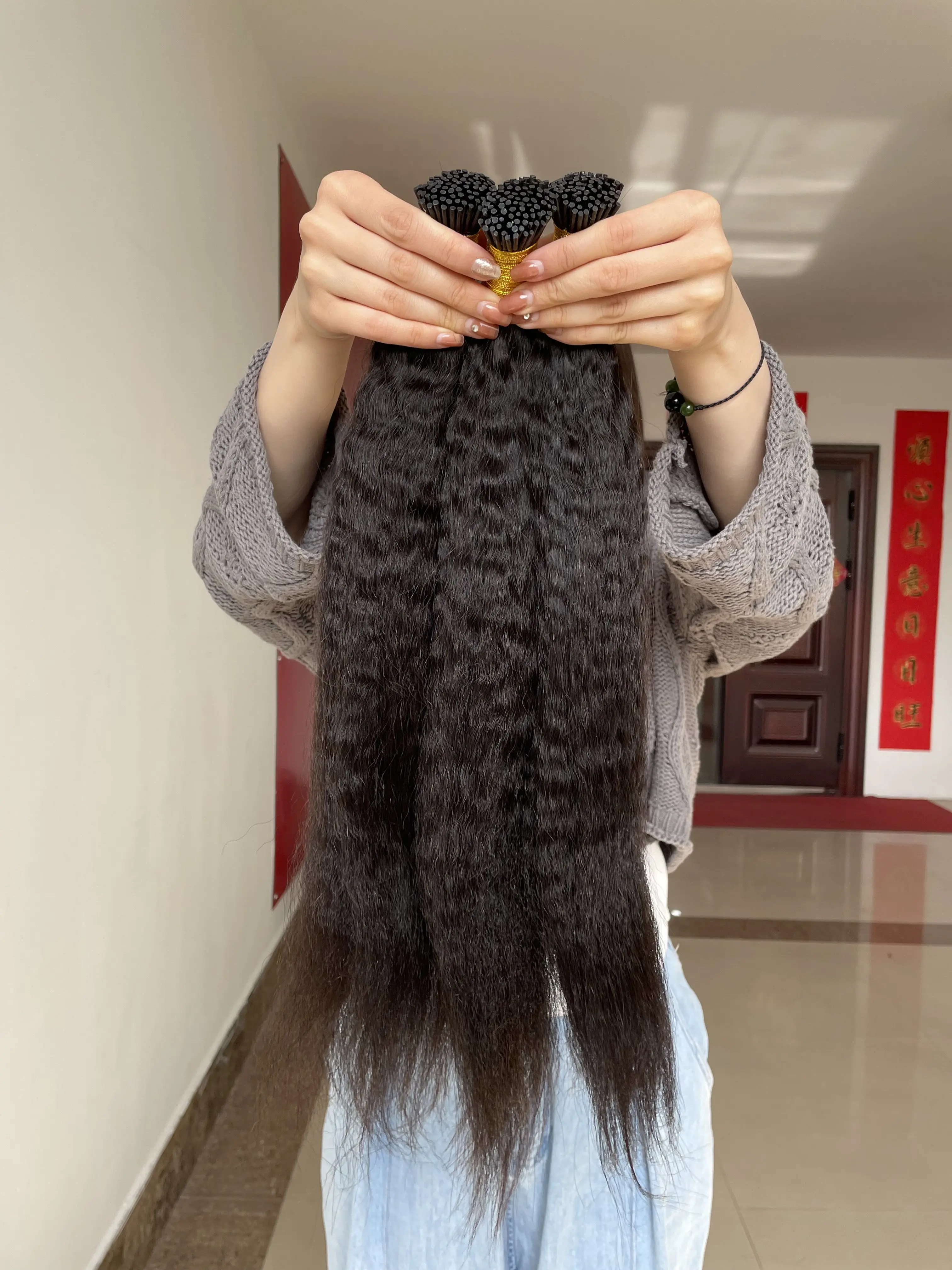 Keratin Extension Hair Remy Brazilian Itip Human Hair Vendors Unprocessed Virgin Raw Indian I Tip Hair Extensions Wholesale