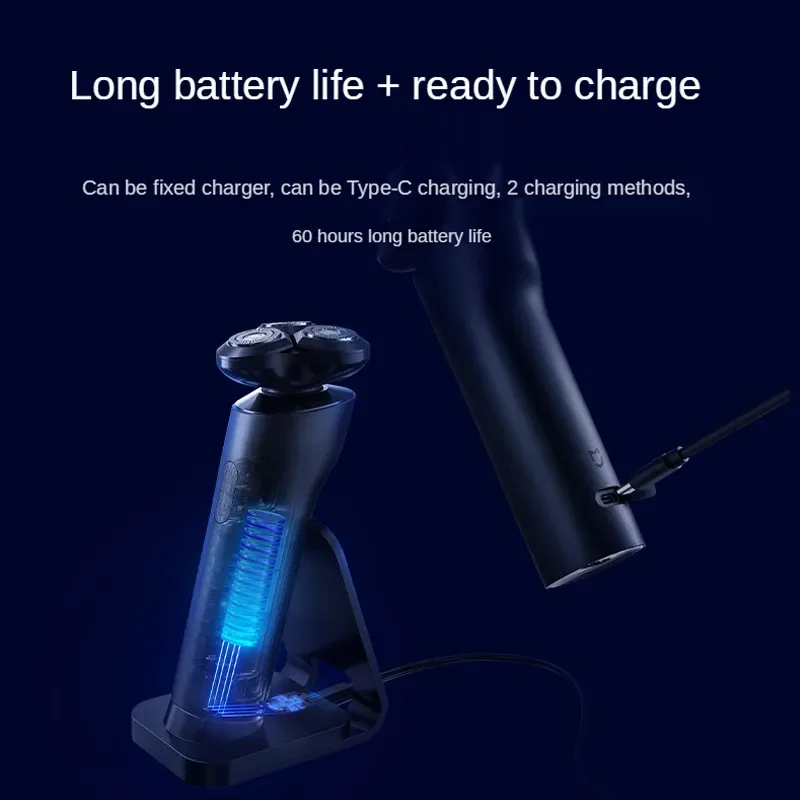 Xiaomi  Electric Shaver S700 Razor Beard IPX7 Waterproof Washable Beard Trimmer Trimer Cutter