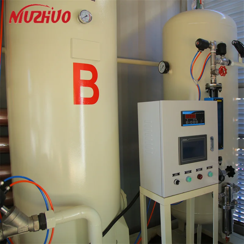 NUZHUO High Efficient Oxygen Gas Generating Plant Low Energy Consumption O2 Gas Producing Generator