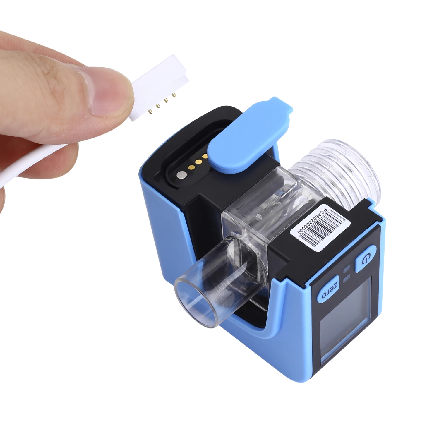 CA80 Mini Veterinary Capnograph Monitor for Measuring ETCO2, FICO2 and RESP