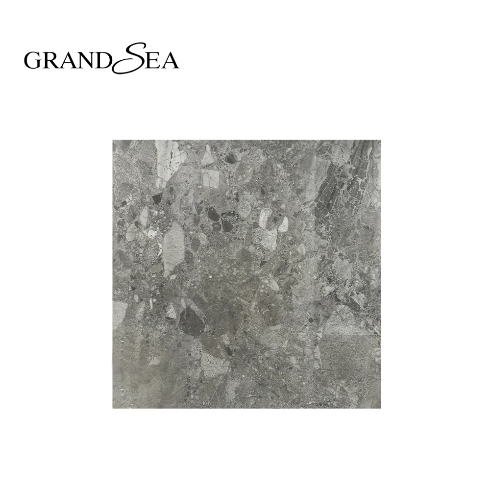 High-End Villa Porcelain Glazed Floor Tiles 60x60 High Gloss Marble Floor Tiles Ceramic Floor Polished Glazed Wall Tiles
