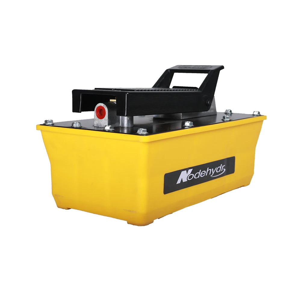 The quality is excellent said of good quality Air Hydraulic Foot Pump with plastic case hydraulic pump 700bar