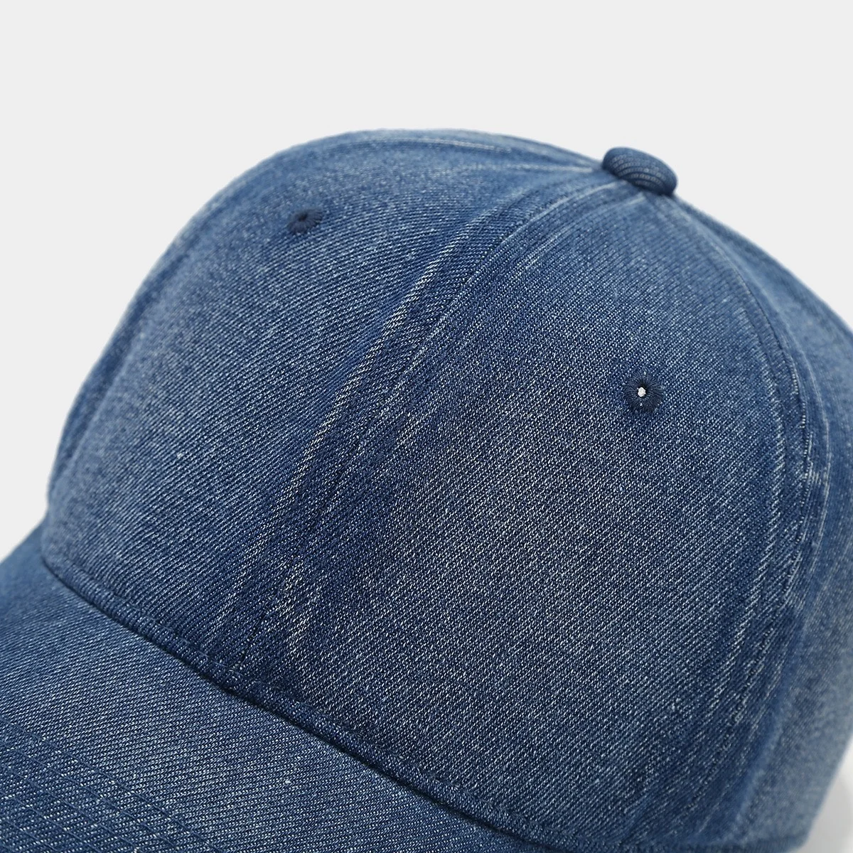 Vintage Solid Faded Denim Baseball Cap Fashion Street Causal Dress Summer Spirts Sun Hat