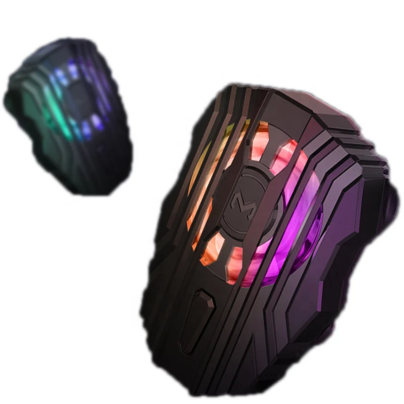 
INOVAGEN Mobile Phone Cooler Radiator/Built in Battery/Colorful Light/For Smartphone Tablet PUBG Heat Sink with Cooling Fan 