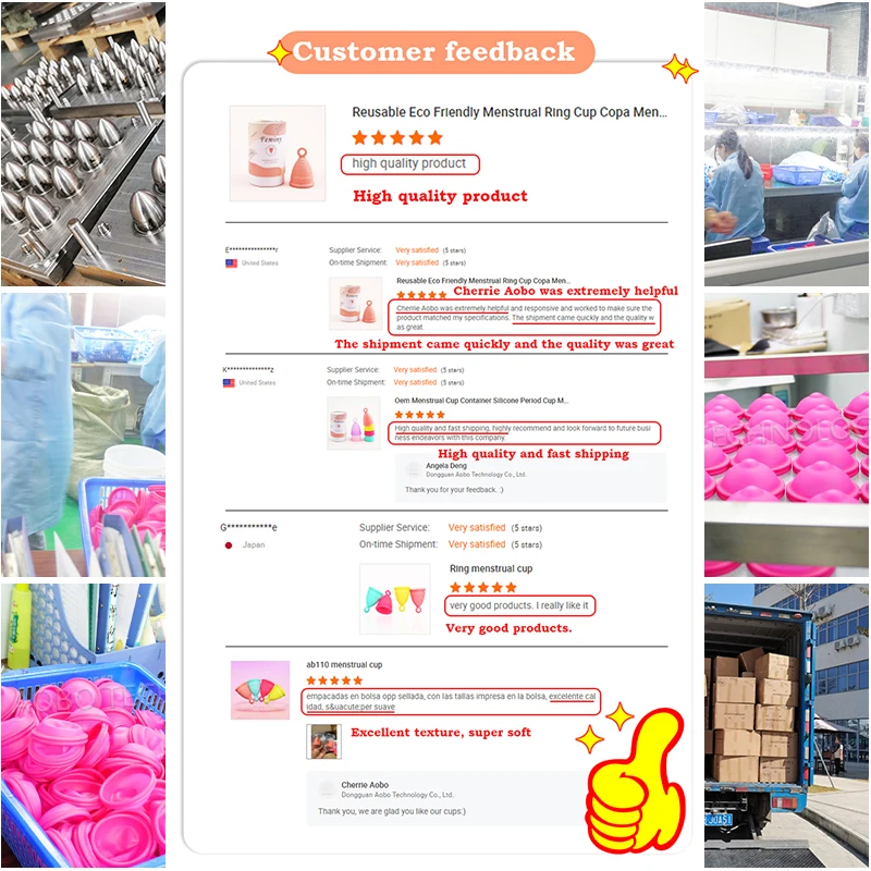 Wholesale Price Medical Silicone Menstruation Products Soft Silicone Period Cups