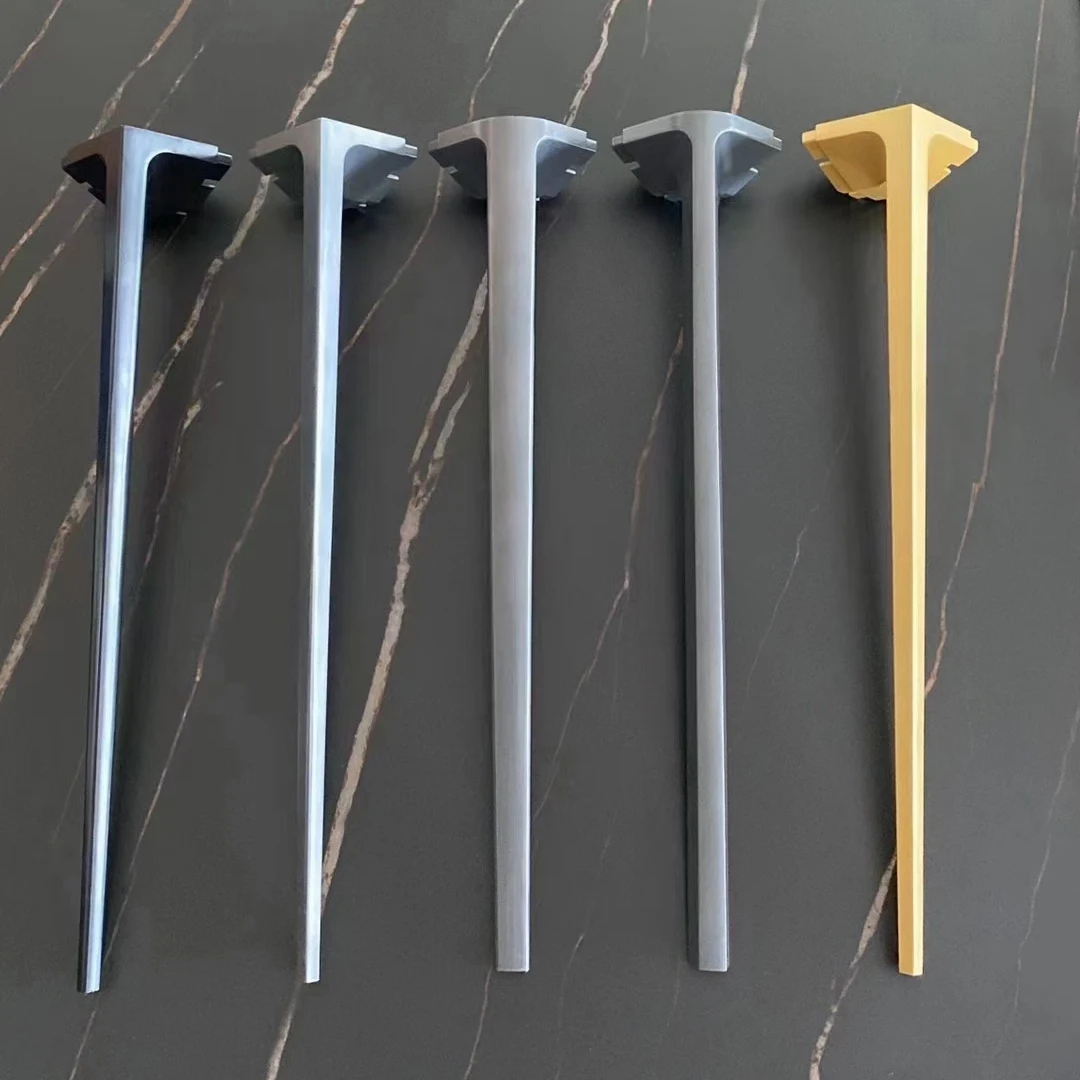 Table Legs Heavy Duty Furniture Office Dinning Desk Industrial Aluminum Alloy Dining Metal Glass Marble Table Legs For Table