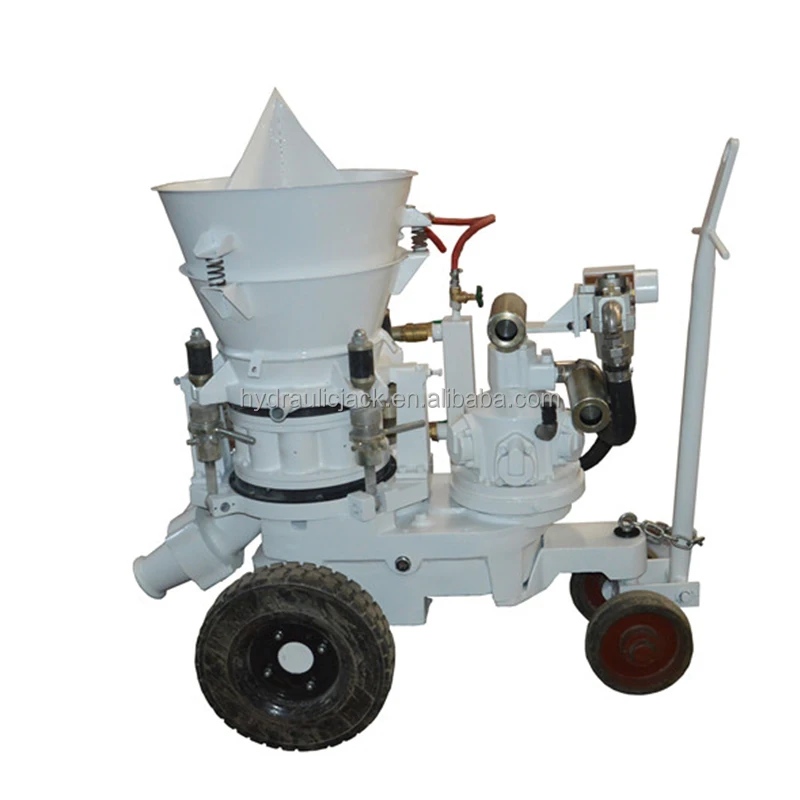 Tunnel Refractory Rail Wheel Anti-Explosion Gunite Shotcrete Machinery Concrete Pump Spray Shotcrete Machine for Mining