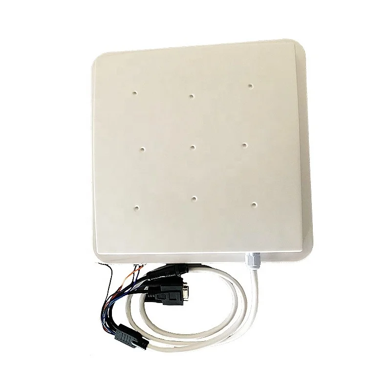 TCP/IP/RS232 UHF Integrated 8dbi RFID Reader 860-865Mhz, ISO18000 6C card Reader/Writer for logistics
