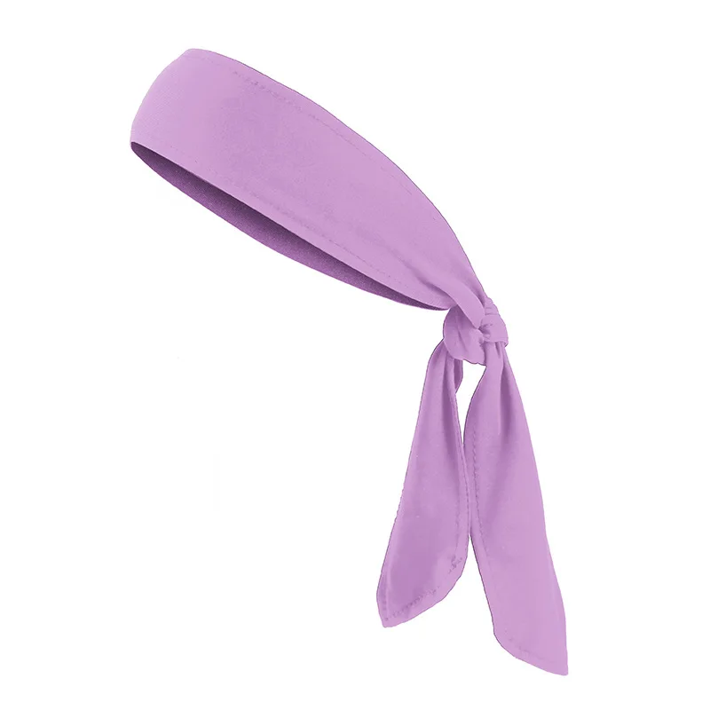 Custom Logo Men Running Tennies Tie Sweatband Printed Head Band Tie Dye Sport Back Headband