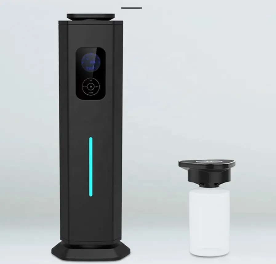 Luxury Smart 800ML HVAC Scent Diffuser With APP/WIFI Function Waterless Essential Oil Scent Air Machine For Large Room Hotel