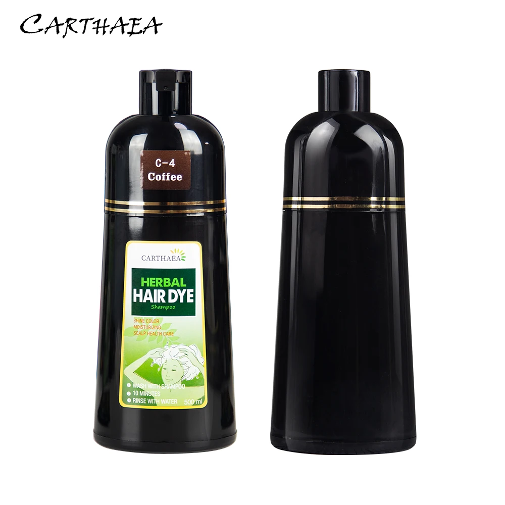 China OEM Custom Brand 5 Min Fast Magic Organic Herbal Hair Dye Shampoo Ammonia Free