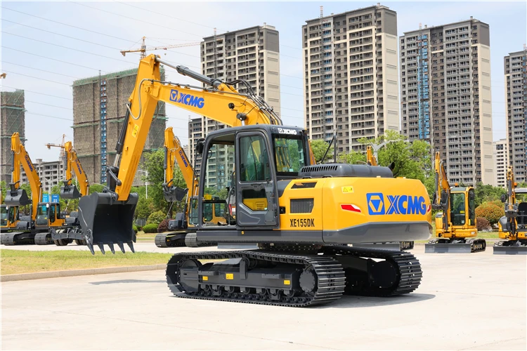 XCMG Official XE155DK Used Engineering Construction Machinery 15 Ton Excavator in Stock