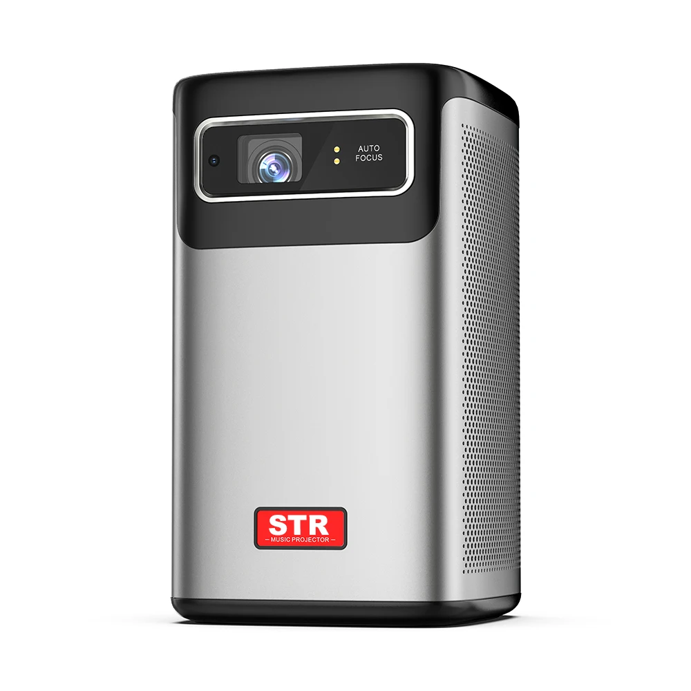 OEM ODM Android 9.0 Proyector Built-in 2.4+5g Dual-band Wifi 8000 mAh Battery Home Theater Portable Mini Projector Mobile Phone