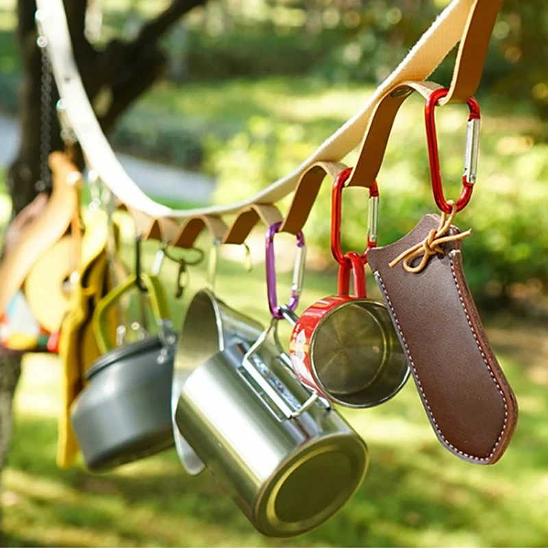 Outdoor Camping Hanging Rope Multi-purpose Picnic Storage Lanyard BBQ Camping Daisy Chain