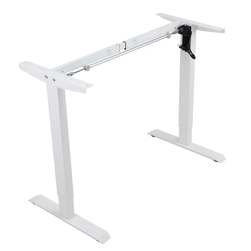 Quick installation factory price single motor office workstation standing up computer desk lifting motorized standing desk