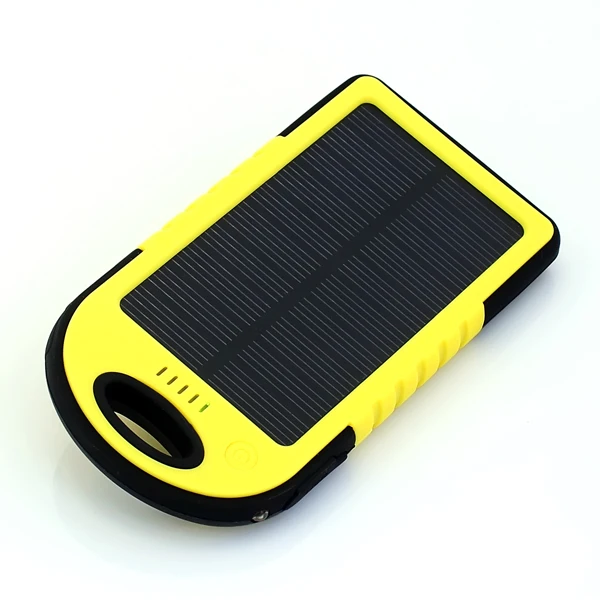 New Price Small Card Solar Generator Portable CE Power Bank Charger 5000mah on Sun Energy for Smart Watch with Led Keychain