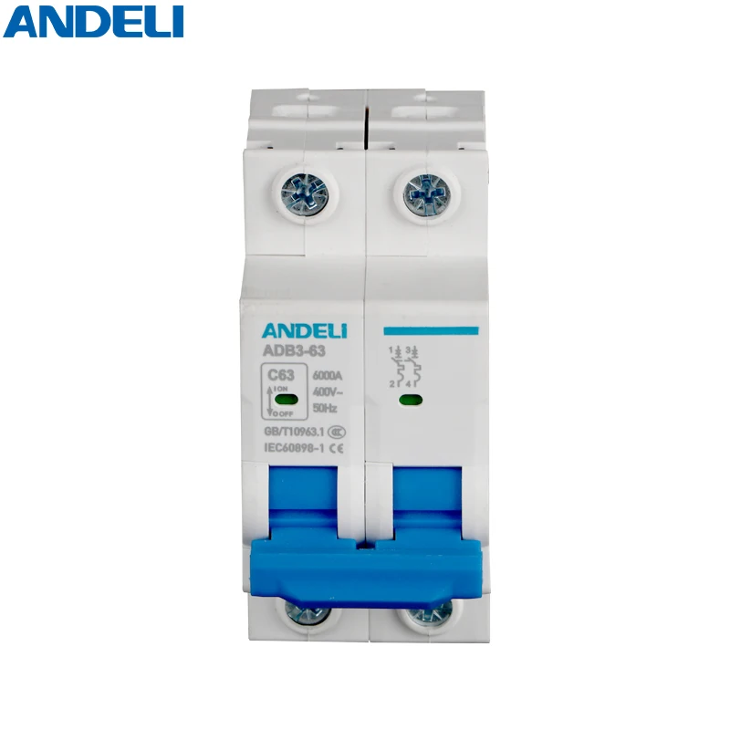 ANDELI mcb ADB3-63-2P
