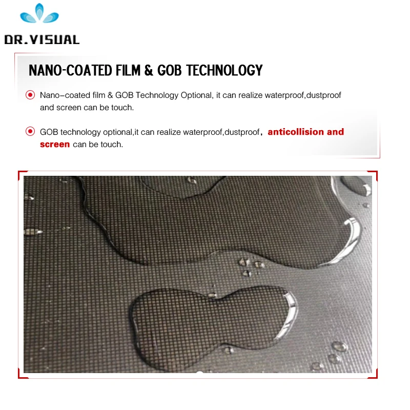 DR VISUAL Magnetic Module Design indoor led display outstanding contrast ratios led curtain display