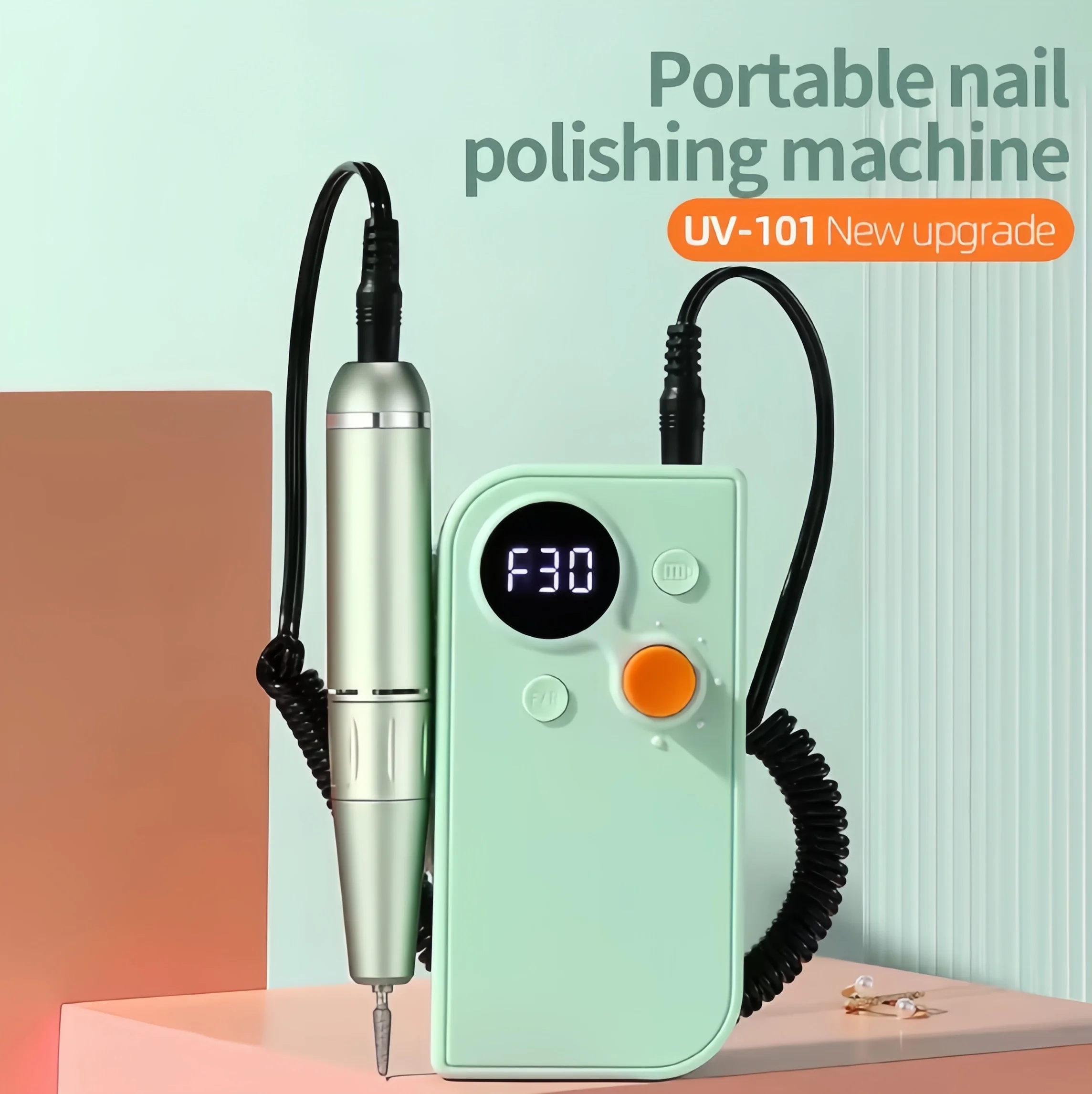 High Quality Mini Nail Drill Machine Manicure Machine 30000RPM Portable Beauty Tools Electric Nail Drill
