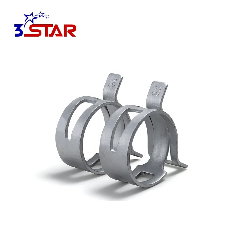 Stainless Steel 4inch Spring Hose Clamp Metal Spring Clamps